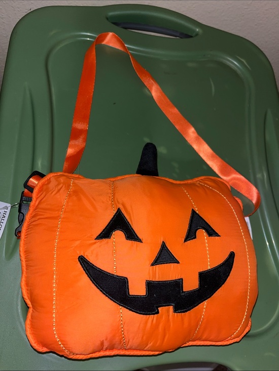 Way To Celebrate Other - HALLOWEEN Orange Pumpkin Trick-or-Treat Bag